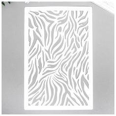 Трафарет "Зебра" 24х16 см Noname