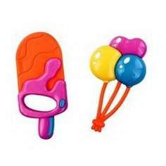 Набор погремушек "Эскимо и шарики", 2 шт Жирафики