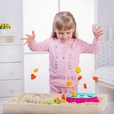 Набор для игры в песке с сортером «Геометрия» (2 шт) Solomon