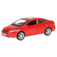 Технопарк Машина Honda Civic 12 см красный (металл) 272307 с 3 лет