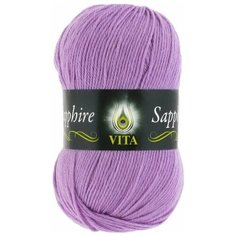 Пряжа Vita Sapphire 55%акрил/45%шерсть ластер, 250м, 100г, 1шт