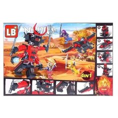 ХИТ! Конструктор LB Ninja ( Ниндзя ) Генерал Козу 4в1 425 деталей. LB+