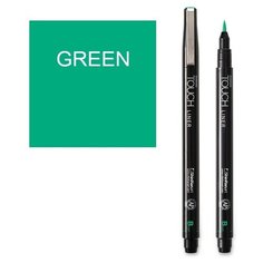 Линер TOUCH Линер TOUCH LINER Brush (наконечник-кисть) ShinHan Art, зеленый