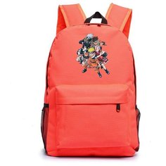 Рюкзак с героями аниме "Наруто" оранжевый №1 Noname