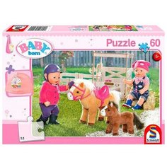 Пазл "Baby Born. Ферма пони", 60 элементов + подарок Schmidt