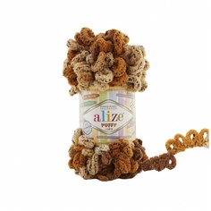 ALIZE Пряжа "Puffy color" 100 % микрополиэстер 9м/100г (6080)