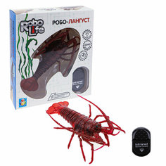 Робот 1TOY RoboLife Игрушка Робо Лангуст, ИК-пульт (6xAG13, входят в компл)