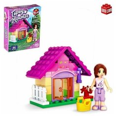 Конструктор Город Мечты «Садовый домик», 44 детали Unicon