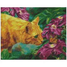 Алмазная мозаика "Гостья", 40x50, см, Паутинка