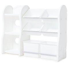 Стеллаж для игрушек IFAM New Design Organizer-3, белый / Хранение игрушек / Детская мебель