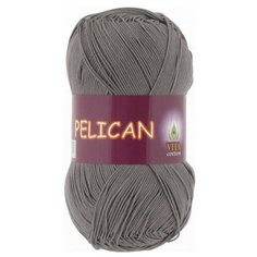 Пряжа Vita cotton Pelican серый (4011), 100%хлопок, 330м, 50г, 1шт