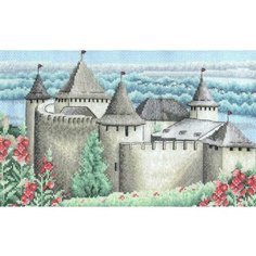 Набор для вышивания PANNA "Старая крепость" ЗУ-0764, размер 32х18.5 см
