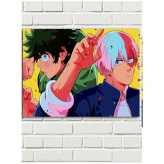 Картина по номерам Аниме Моя геройская академия - 8468 Г 30x40