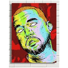 Картина по номерам музыка Канье Уэст (Kanye West) - 8646 В 30x40