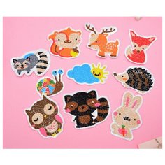 Алмазная мозаика "Алмазные наклейки. Животные" Рыжий кот