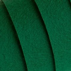 Фетр корейский жесткий листовой 33x110 см толщина 1,2 мм, цвет зеленый 869 / для творчества рукоделия КафеБижу