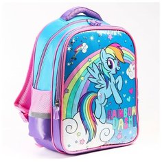 Рюкзак школьный Hasbro "Радуга Дэш" 39 см х 30 см х 14 см, My little Pony