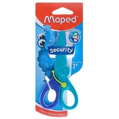 Maped Ножницы детские 12 см KIDIPulse, безопасные, с лезвиями из стекловолокна, в блистере