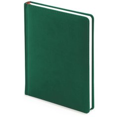 Ежедневник Альт недатированный, А6 (110 х 155 мм), "VELVET" темно-зеленый 272 стр, Арт. 3-495/24