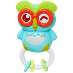 Погремушка Xanglei toys Совушка, 6969454 голубой