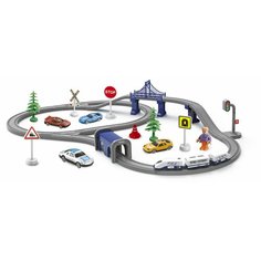 Набор железная дорога 1TOY InterCity Express "Большое путешествие" 70 деталей