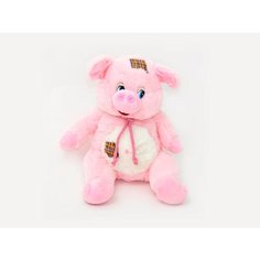 Игрушка мягкая Свинка поет колыбельную песенку, 25 см Toysa
