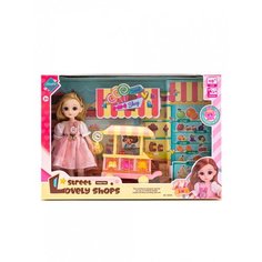 Кукла Lovely Shops, набор магазин, 26см Happy Toys