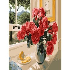 Картина по номерам Лимонный акцент 40х50 см Hobby Home