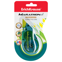 ErichKrause Корректирующая лента Marathon 5 мм х 12 м, зеленый