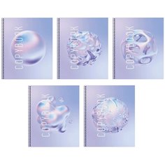 Listoff тетрадь Молекула воды ТСГ967277, клетка, отсутствует, 96 л., 1 шт., микс Канц Эксмо