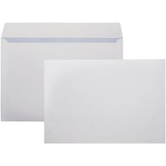 Конверт Buro С40.10.50 C4 229x324мм белый силиконовая лента 90г/м2 (pack:50pcs) (5 шт. в упаковке)
