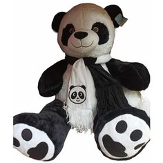 Мягкая игрушка Панда с шарфом 50 см китай