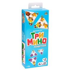 Настольная игра "Тримино. Животные" 7871434 ЛАС ИГРАС
