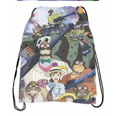 Сумка-мешок для обуви Порко Россо, Porco Rosso №4 Migom