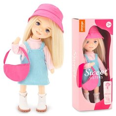 Orange Toys Мягкая кукла Mia «В голубом сарафане», 32 см, серия: Весна