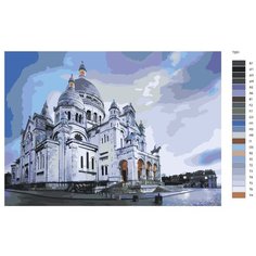 Картина по номерам Т201 "Старый собор", 40x60 см Brushes Paints