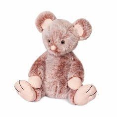 Мягкая игрушка Мышка Lilu Doudou 20 см розовая