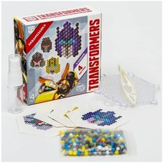 Аквамозаика "Трансформеры" Transformers, 4 фигурки, маски Hasbro
