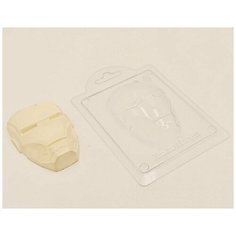 Маска Железный человек - формочка для мыла и шоколада из толстого пластика Any Molds