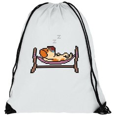 Мешок для сменной обуви пиксель арт - 6918 Brut Boxers