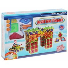 Конструктор магнитный, 78 деталей Сима ленд