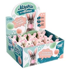 Мялка антистресс «Зайка с шариком», микс Noname