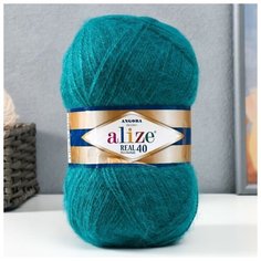 Пряжа "Angora real 40" 60% акрил, 40% шерсть 430м/100гр (507) Без бренда