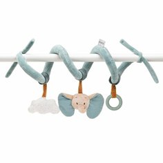 Игрушка мягкая Nattou Toy spiral Luna & Axel Жираф и Слоник 748179