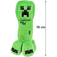 Мягкая игрушка Майнкрафт Крипер Minecraft Creeper 18 см Star Friend