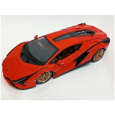 Машинка Lamborghini 1:18, металлическая, 28 см, свет, звук MSN Trading Limited