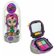Кукла Instaglam Lukky Doll Эви неон 12 см с косметикой.