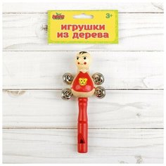 Погремушка с бубенцами «Букашки», цвета микс Нет бренда