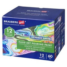 Краска для техники "Флюид Арт" Brauberg