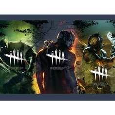 Плакат, постер на бумаге Dead by Daylight/Мертвы к рассвету/игровые/игра/компьютерные герои персонажи. Размер 42 х 60 см